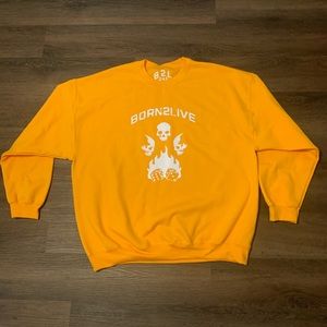 BORN2LIVE Sweater 1 of 6 Made Worldwide *SOLD*